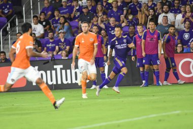 Orlando City SC, 22 Eylül 2018 'de Florida Exploria Stadyumu' nda Houston Dynamo 'yu ağırladı..