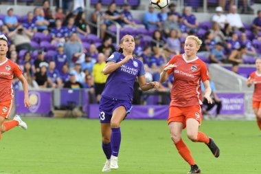 Orlando Pride 28 Haziran 2018 'de Orlando City Stadyumu' nda Houston Dash 'e ev sahipliği yaptı..  