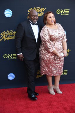 24 Mart 2018 Cumartesi günü Las Vegas 'taki Orleans Resort' ta düzenlenen 33. Yıldız Ödülleri Kırmızı Halı sırasında ünlüler.