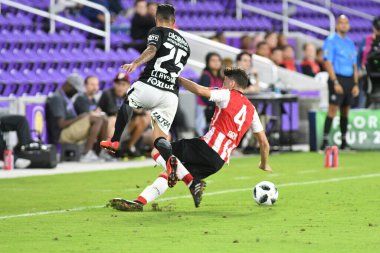 Korintliler, 10 Ocak 2018 'de Orlando City Stadyumu' nda düzenlenen Florida Kupası 'nda PSV Eindhoven' a karşı..  