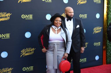 24 Mart 2018 Cumartesi günü Las Vegas 'taki Orleans Resort' ta düzenlenen 33. Yıldız Ödülleri Kırmızı Halı sırasında ünlüler. 