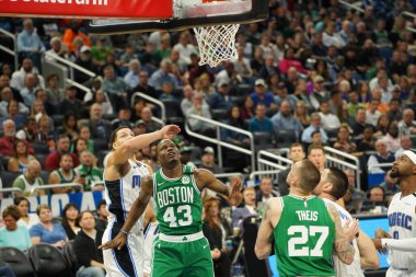 Orlando Magic, Boston Celtics 'i 24 Ocak 2020' de Orlando, Florida 'da Amway Center' da ağırladı.