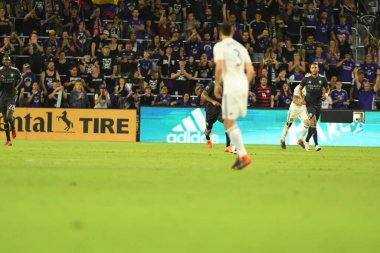 Orlando City 21 Nisan 2018 'de Orlando Florida' daki Exploria Stadyumu 'nda San Jose depremlerine ev sahipliği yaptı..  