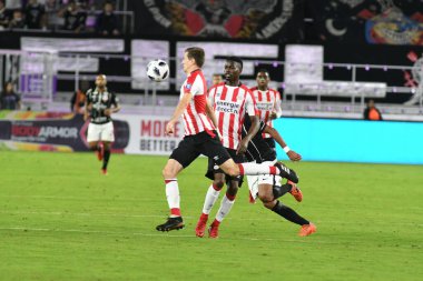 Korintliler, 10 Ocak 2018 'de Orlando City Stadyumu' nda düzenlenen Florida Kupası 'nda PSV Eindhoven' a karşı.. 