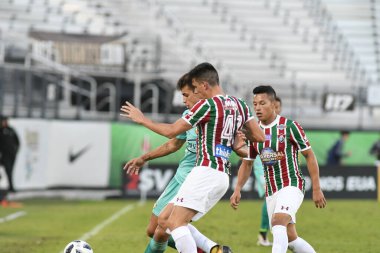 Fluminense, Florida Kupası 'nda 15 Ocak 2018' de Orlando Florida 'da oynanan Spektrum Stadyumu' nda Barcelona SC 'ye karşı..