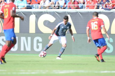 Kosta Rika, Copa America Centenario sırasında Paraguay ile Orlando Florida 'daki Dünya Kampı Stadyumu' nda karşılaştı..  