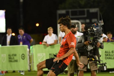 30 Temmuz 2019 'da Orlando Florida' da Disney 'in Vahşi Spor Dünyası' nda MLS All-Star Yetenek Yarışması. 