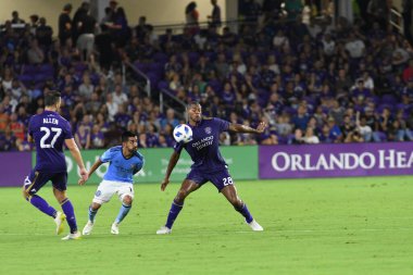 Orlando City 26 Temmuz 2018 'de Florida Exploria Stadyumu' nda NYC FC 'ye ev sahipliği yaptı. Fotoğraf: Marty Jean-Louis