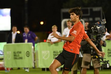 30 Temmuz 2019 'da Orlando Florida' da Disney 'in Vahşi Spor Dünyası' nda MLS All-Star Yetenek Yarışması. 