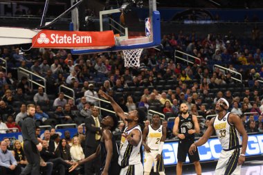 Orlando Magic, 31 Ocak 2019 'da Orlando Florida' daki Amway Center 'da Indiana Pacers' a ev sahipliği yapıyor..