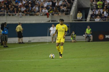 Paris Saint-Germain, Tottenham Hotspur 'a karşı 22 Temmuz 2017' de Orlando Florida 'daki Citrus Bowl' da.   