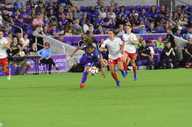 Orland Pride, 25 Ağustos 2018 'de Orlando Florida' daki Exploria Stadyumu 'nda Chicago Red Stars' a ev sahipliği yapıyor.. 
