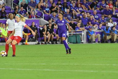 Orland Pride, 25 Ağustos 2018 'de Orlando Florida' daki Exploria Stadyumu 'nda Chicago Red Stars' a ev sahipliği yapıyor..  