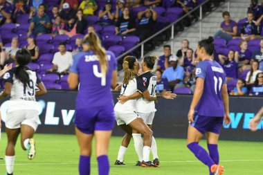 Orlando Pride, 23 Mayıs 2018 'de Orlando Florida' daki Exploria Stadyumu 'nda Kuzey Carolina Cesareti' ne ev sahipliği yapmaktadır..  