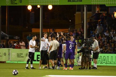 30 Temmuz 2019 'da Orlando Florida' da Disney 'in Vahşi Spor Dünyası' nda MLS All-Star Yetenek Yarışması. 