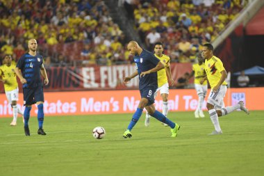 ABD Kolombiya 'ya karşı Raymond James Stadyumu' nda 11 Ekim 2018 'de.  