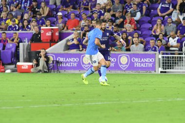 Orlando City 26 Temmuz 2018 'de Florida Exploria Stadyumu' nda NYC FC 'ye ev sahipliği yaptı. Fotoğraf: Marty Jean-Louis