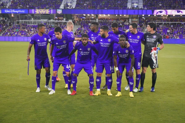 Orlando City Värd För Colorado Rapids Orlando City Stadium Orlando — Stockfoto