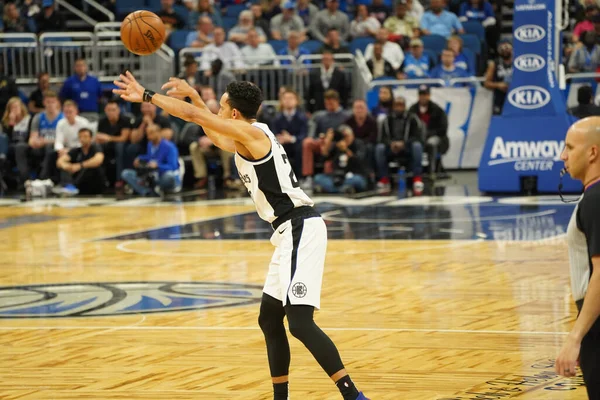 Orlando Magic Gastheer Van Clippers Het Amway Center Orlando Florida — Stockfoto