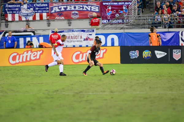 Usa Fotbollslag Värd Trinidad Tobago Everbank Field Jacksonville Florida Den — Stockfoto