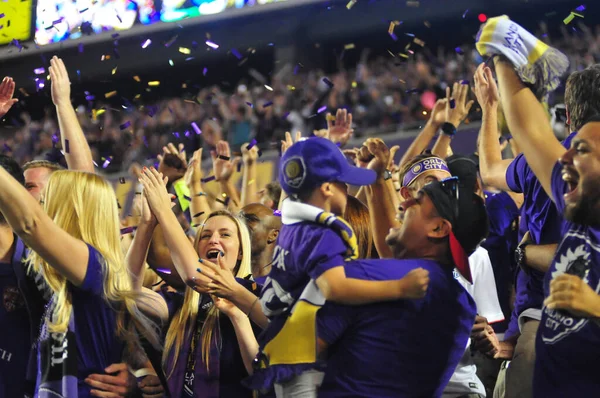 Orlando City Gospodarzem Montreal Impact Camping World Stadium Dniu Października — Zdjęcie stockowe