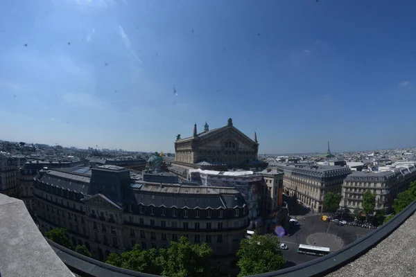 Schöne Aussicht Auf Paris Frankreich Juni 2017 — Stockfoto