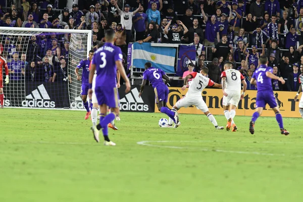 Orlando City Host United Orlando City Stadium Orlando Φλόριντα Στις — Φωτογραφία Αρχείου