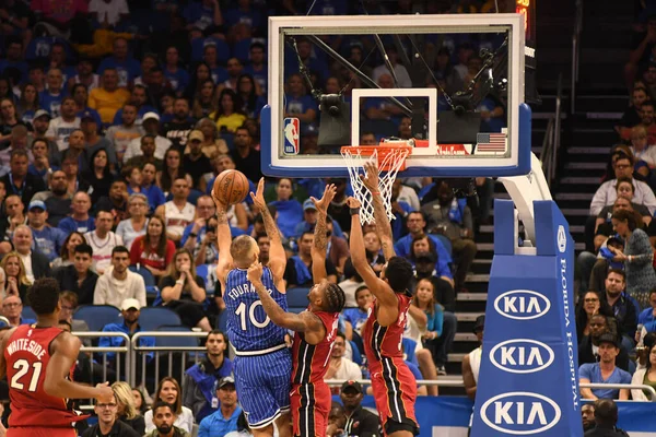 Orlando Magic Recebe Miami Heat Amway Center Orlando Florida Outubro — Fotografia de Stock