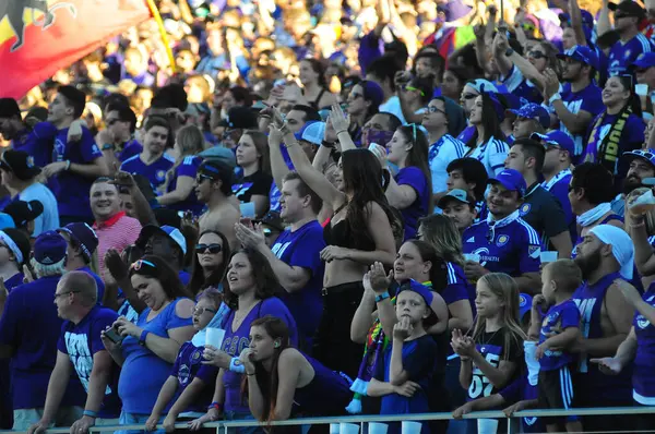 Orlando City Gospodarz United Camping World Stadium Orlando Florida Dniu — Zdjęcie stockowe