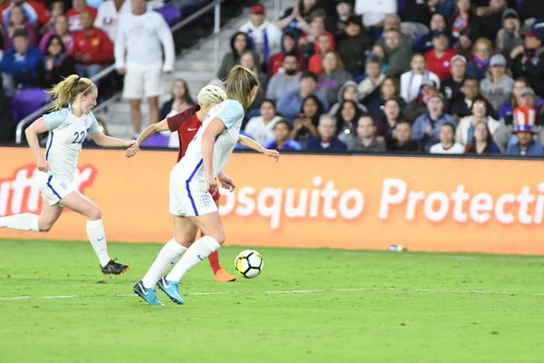 ABD, 7 Mart 2018 tarihinde Orlando City Stadyumu 'ndaki SheBelives Kupası' nda İngiltere ile karşı karşıya geldi..  