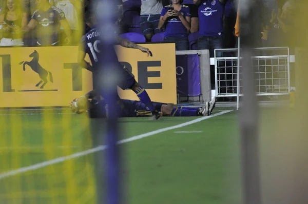 Orlando City Recebe Revolução Nova Inglaterra Orlando City Stadium Orlando — Fotografia de Stock