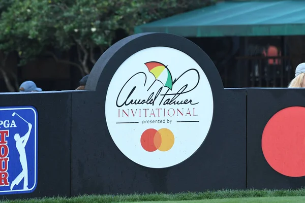 2020 Arnold Palmer Invitational First Groupings Bay Hill Club Lodge — Zdjęcie stockowe