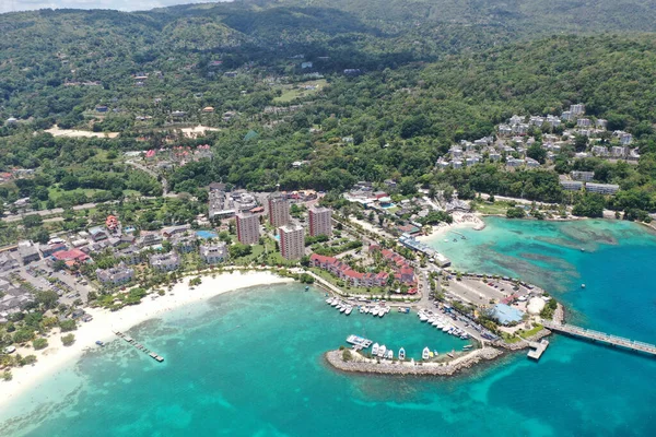 Belle Vue Sur Les Plages Ochos Rios Jamaïque Une Journée — Photo