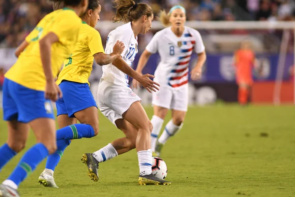 Финал Кубка Shebelieves Сша Против Бразилии Стадионе Raymond James Stadium — стоковое фото