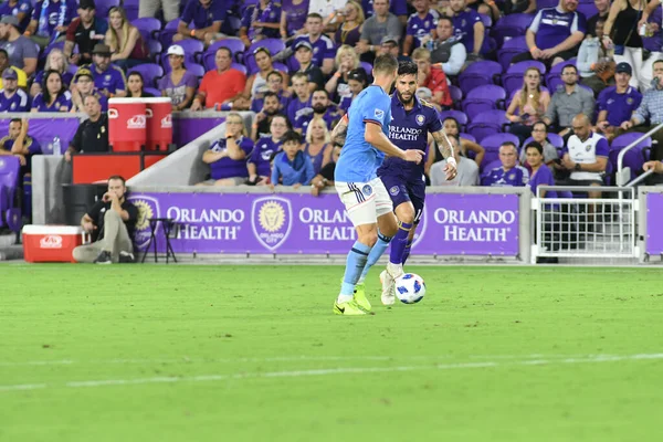 Orlando City 26 Temmuz 2018 'de Florida Exploria Stadyumu' nda NYC FC 'ye ev sahipliği yaptı. Fotoğraf: Marty Jean-Louis