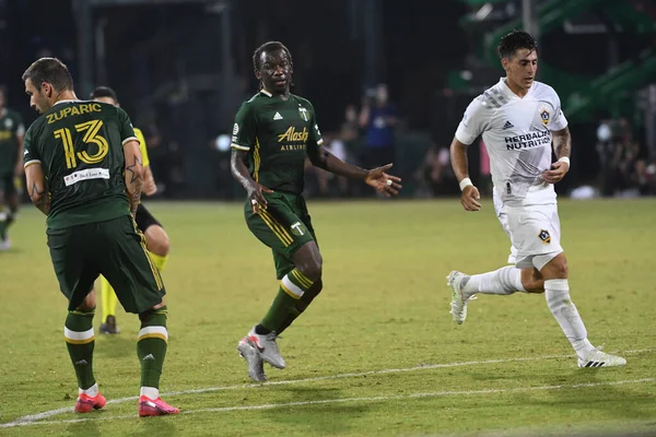 Galaxy Enfrenta Portland Timbers Durante Mls Back Tournament Espn Wild — Fotografia de Stock