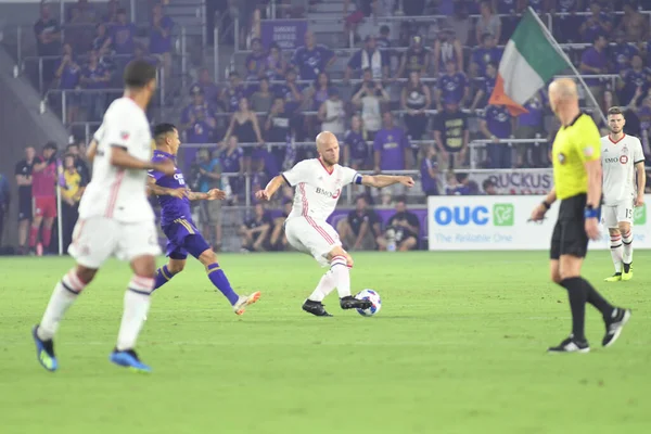 Orlando City Värd Toronto Exploria Stadium Orlando Florida Den Juli — Stockfoto