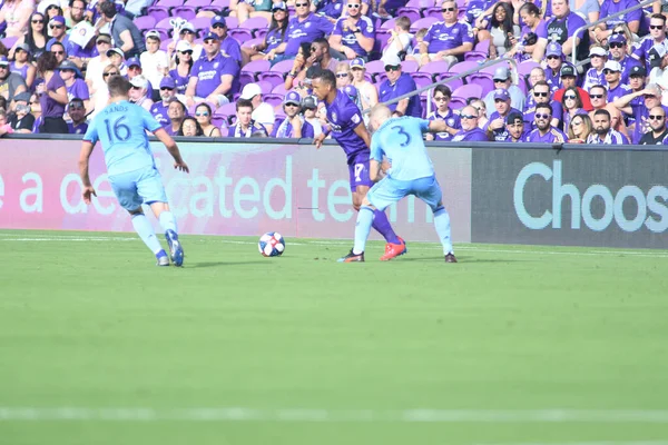 Orlando City Host New York City Orlando City Stadium Orlando — Stock fotografie