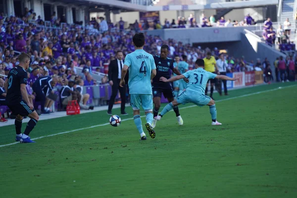 Orlando City Acoge Las Whitecaps Vancouver Orlando City Stadium Sábado — Foto de Stock