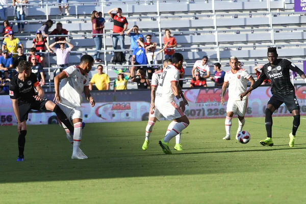 Flamengo Eintracht Frankfurt Orlando City Stadium Lördagen Den Januari 2019 — Stockfoto