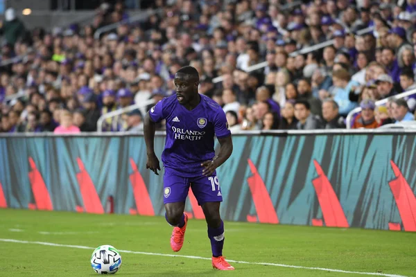 Orlando City Empfängt Real Salt Lake Exploria Stadium Samstag Den — Stockfoto