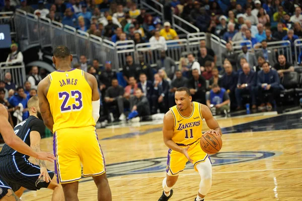 Orlando Magic Organiseert Lakers Het Amway Center Orlando Forida Woensdag — Stockfoto