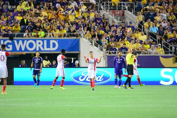 Orlando City SC, 18 Haziran 2016 'da Orlando Florida' daki Camp World Stadyumu 'nda San Jose Depremleri' ne ev sahipliği yaptı.