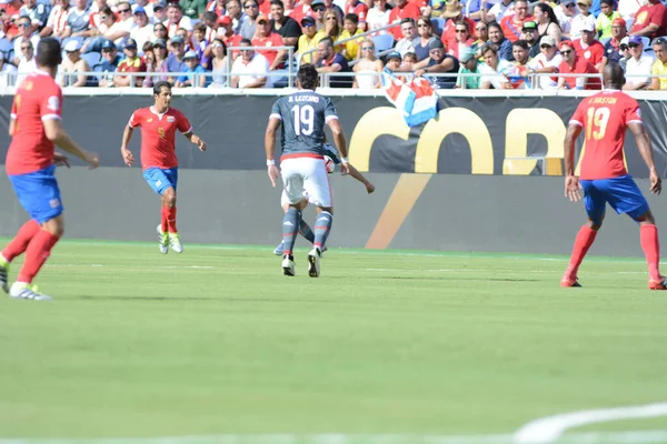 Kosta Rika, Copa America Centenario sırasında Paraguay ile Orlando Florida 'daki Dünya Kampı Stadyumu' nda karşılaştı.. 