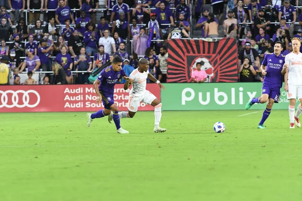 Orlando City Hospeda Atlanta United Orlando City Stadium Orlando Florida — Fotografia de Stock