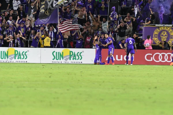 Orlando City Ospita United Camping World Stadium Orlando Florida Ottobre — Foto Stock