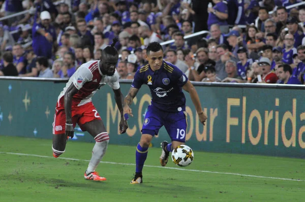 Orlando City 27 Eylül 2017 'de Orlando City Stadyumu' nda New England Devrimi 'ne ev sahipliği yaptı.. 