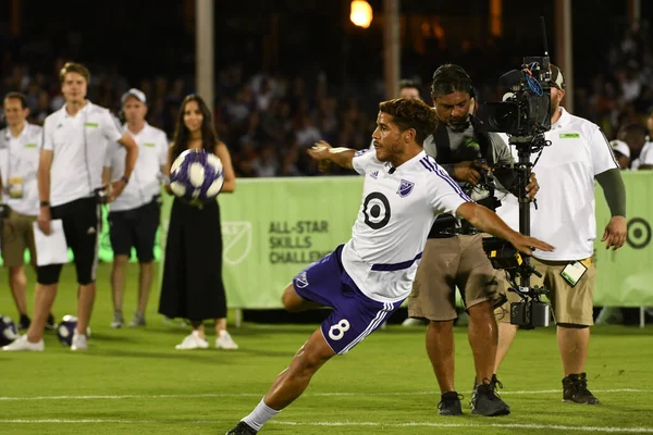 30 Temmuz 2019 'da Orlando Florida' da Disney 'in Vahşi Spor Dünyası' nda MLS All-Star Yetenek Yarışması. 