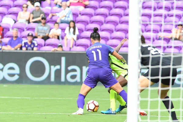 Orlando Pride Organiseert Juli 2018 Het Seattle Reign Het Exploria — Stockfoto