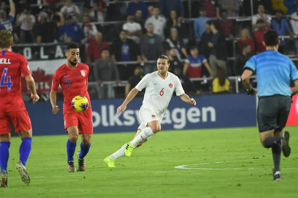 Amerikan Futbol Takımı 15 Kasım 2019 Cuma günü Orlando Florida 'daki Exploria Stadyumu' nda oynanan Concacaf Uluslar Ligi karşılaşmasında Kanada 'ya ev sahipliği yapmaktadır.